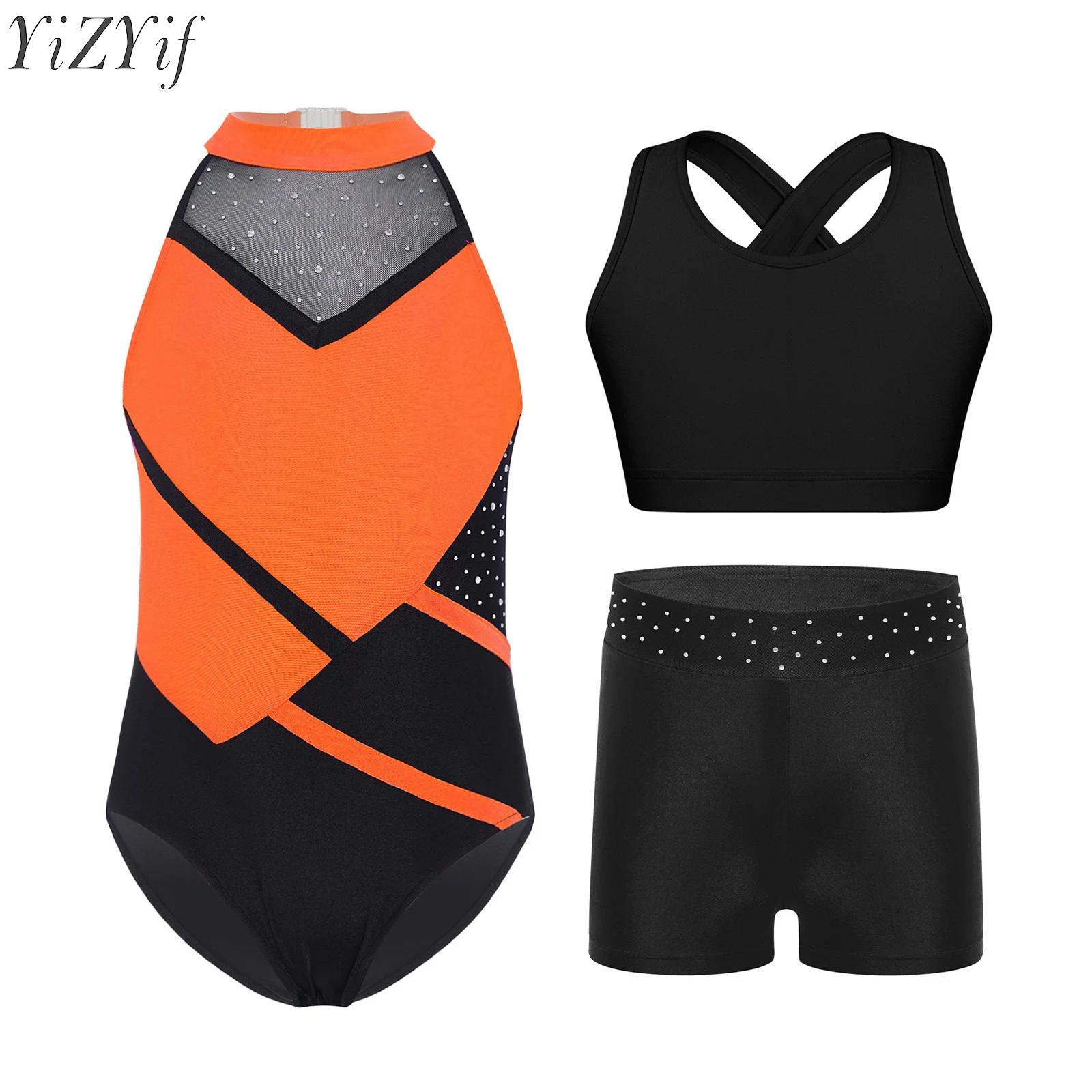 Crossfit Vest - Kids Girls Ballet Dance Sets Gymnastics