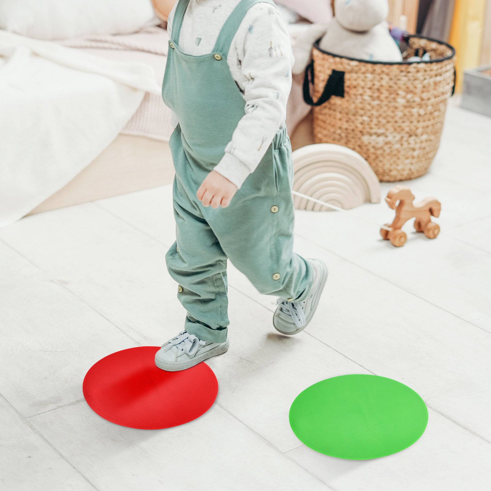 Speed Agility Dots - 5Pcs Football Training Spot Markers Bright