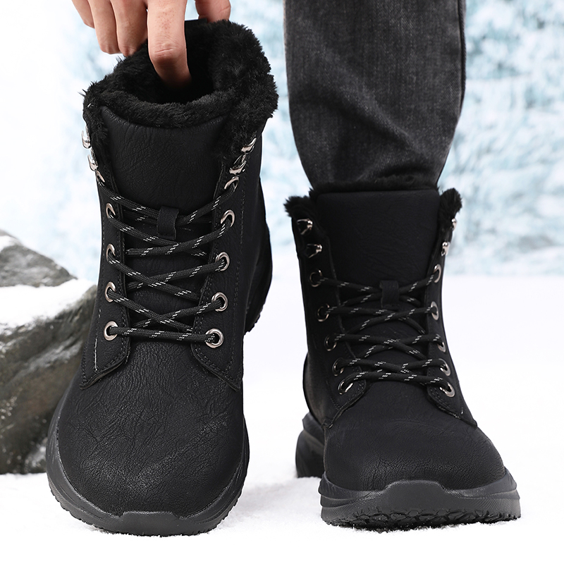 Men Winter Snow Boots for Wate - Crossfit Outdoor 评论和价格