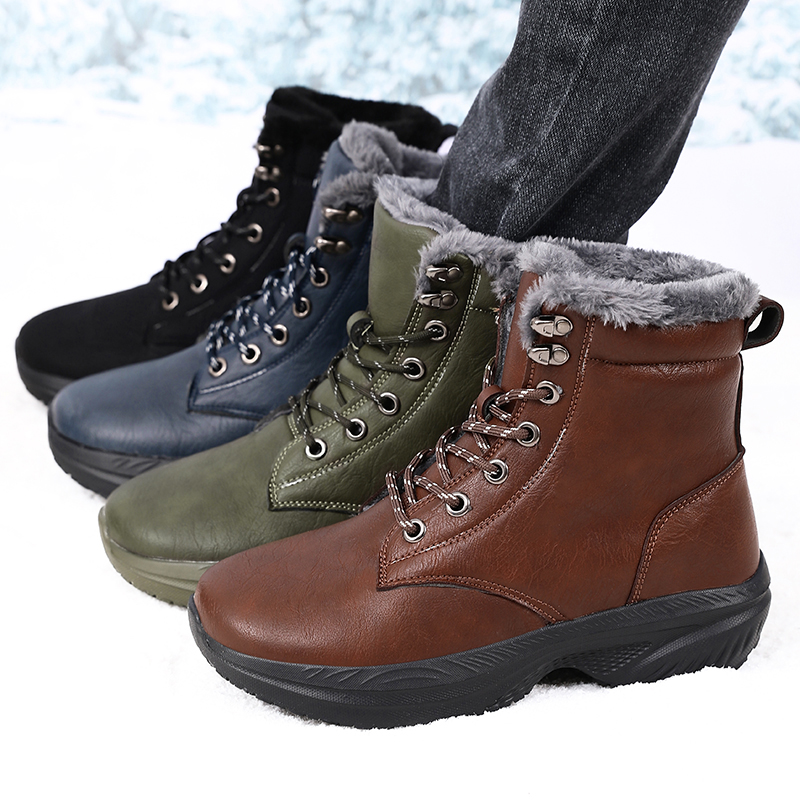 Men Winter Snow Boots for Wate - Crossfit Outdoor 评论和价格