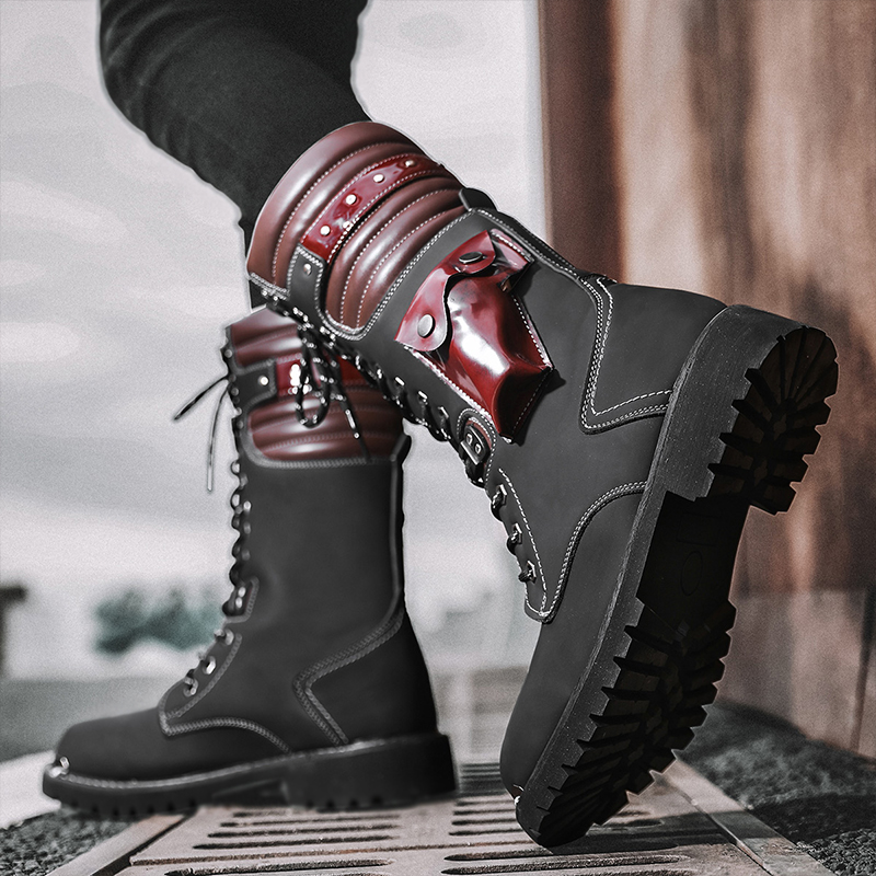 Men's high top motorcycle boot - Crossfit Outdoor 评论和价格
