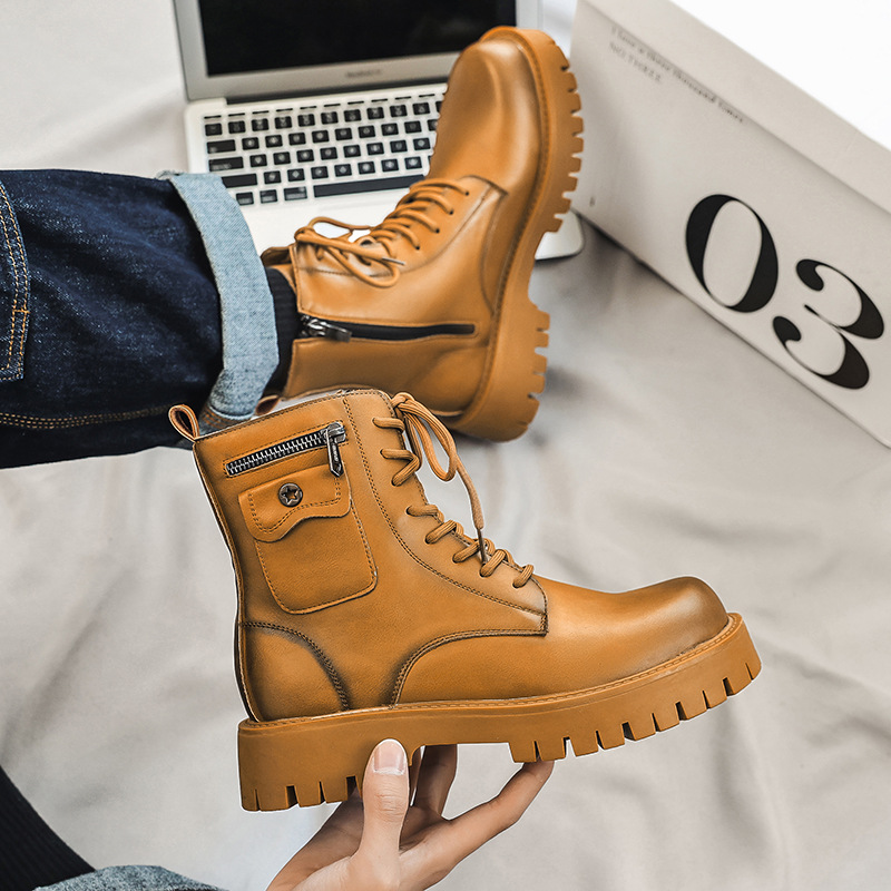 2025 Trend Men Boots Sneakers  - Crossfit Outdoor 评论和价格