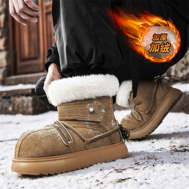 2025 New Winter Men Snow Boots - Crossfit Outdoor 评论和价格