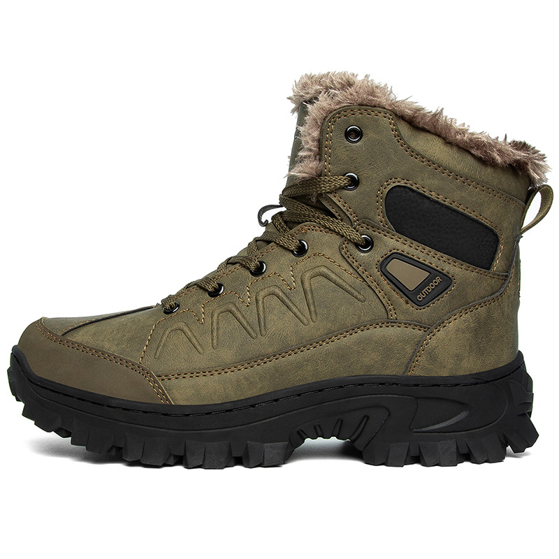 New Men's Winter Boots Thick P - Crossfit Outdoor 评论和价格