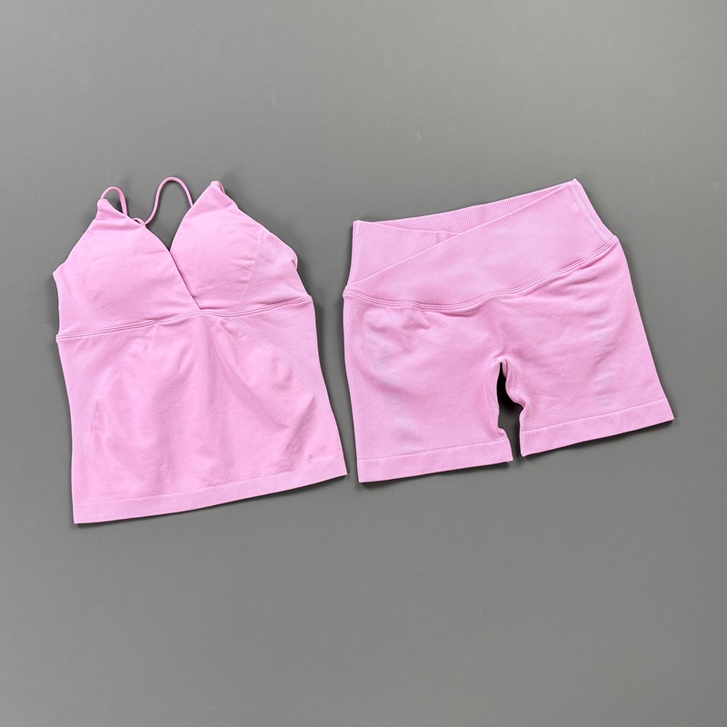 Sleeveless Sports Vest Set Wom - Crossfit Vest 评论和价格
