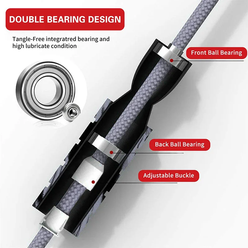 Ultralight Racing Rope Skippin - Jump Rope Speed Bearing 评论和价格