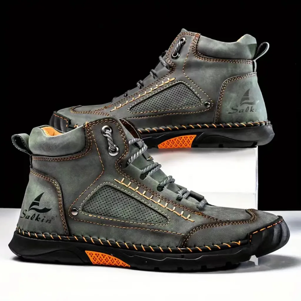 Men's Hand-stitched Boots Plus - Crossfit Outdoor 评论和价格