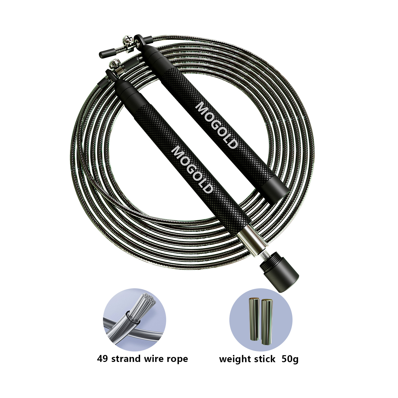 Crossfit Weighted Jump Rope Gy - Crossfit No Equipment Workouts 评论和价格